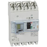 Автоматический выключатель DPX3 160 -  термомагн. расц. - с диф. защ. - 25 кА - 400 В~ - 4П - 160 А | код. 420077 | Legrand 