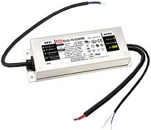 Источник питания AC-DC, 75Вт, IP67, вход 100…305В AC, 47…63Гц/142…431В DC, ККМ, выход 75…150В/500мА, изоляция 3750В AC, в кожухе 180х63х35.5, -40…+85С (корпус), потенциометр, димминг 3 в 1 | код ELG-75-C500AB | MeanWell