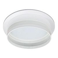 Светильник ДВО-25w GX70 без лампы белый | код 51097 | Feron