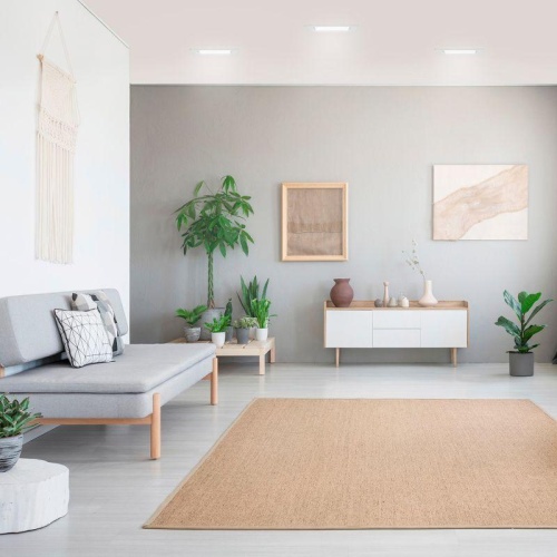 Светильник светодиодный ДВО 13 Вт 1100 лм 4000К AC 220В IP20 квадрат 145х145х26мм монт разм 120х120мм Пластик Elementary Gauss | код 998420212 | Gauss фото 7