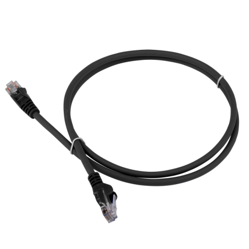 Патч-корд LANMASTER LSZH UTP кат.5e, 1.5 м, черный | код LAN-PC45/U5E-1.5-BK | LANMASTER Патч-корд LANMASTER LSZH UTP кат.5e, 1.5 м, черный | код LAN-PC45/U5E-1.5-BK | LANMASTER