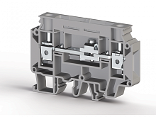375 890, Клеммник измерительный без тест. разъемов, 10мм.кв., (серый), WGO2N | код 0.0.0.3.75890 | KLEMSAN