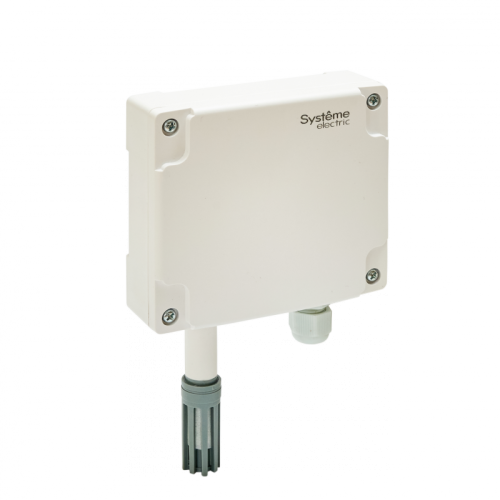 Датчик влажности и температуры наружный, -40…+60°С Modbus =24В | код SOHTM | Systeme Electric