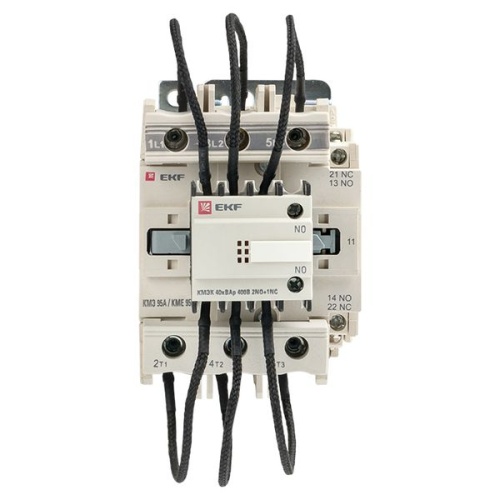 Контактор для конденсатора КМЭК 40квар 400В 2NО+1NC PROxima | код ctrk-s-95-40-400 | EKF фото 3 Контактор для конденсатора КМЭК 40квар 400В 2NО+1NC PROxima | код ctrk-s-95-40-400 | EKF фото 3