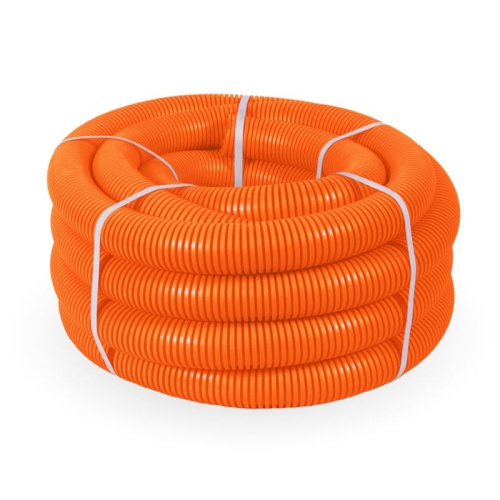 Труба гофрированная ПНД лёгкая 350 Н безгалогенная(HF) оранжевая с/з д50 | код PR.025061 | Промрукав фото 2 Труба гофрированная ПНД лёгкая 350 Н безгалогенная(HF) оранжевая с/з д50 | код PR.025061 | Промрукав фото 2