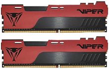 Память DDR4 2x16GB 3600MHz Patriot PVE2432G360C0K Viper Elite II RTL Gaming PC4-28800 CL20 DIMM 288-pin 1.35В kit с радиатором Ret | код 1555011 | PATRIOT