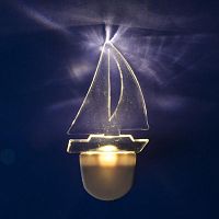 Светильник-ночник-Кораблик DTL-315 Без выключателя Тип свечения — теплый белый белый | код UL-00007051 | Uniel