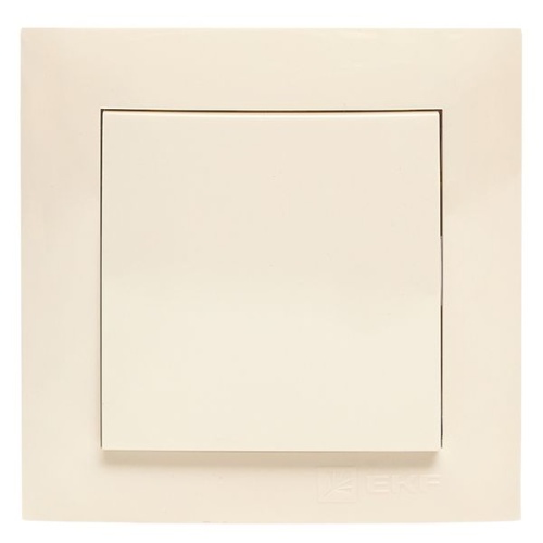 Валенсия выключатель 1-кл. 10А кремовый перекрестный EKF | код EWV10-221-20 | EKF фото 2