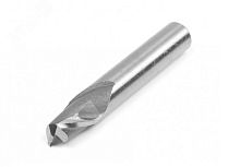 Фреза шпоночная 14.0 мм, цилиндрический хвостовик, марка стали - Р6М5 | код 351951 | Hortz