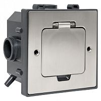 Лючок напольный C-Line 2 (с напольной коробкой) EKF | код cl-ln-knl-2 | EKF