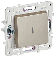 SKANDY Выключ. 1-кл. с инд. 10А SK-V07Sh шамп. IEK | код SK-V10-1-10-K37 | IEK