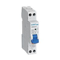 Дифференциальный автомат NB2LE 1P+N 10A 30mA 1мод., х-ка С, электронный тип A, 6kA (CHINT) | код 689006 | CHINT