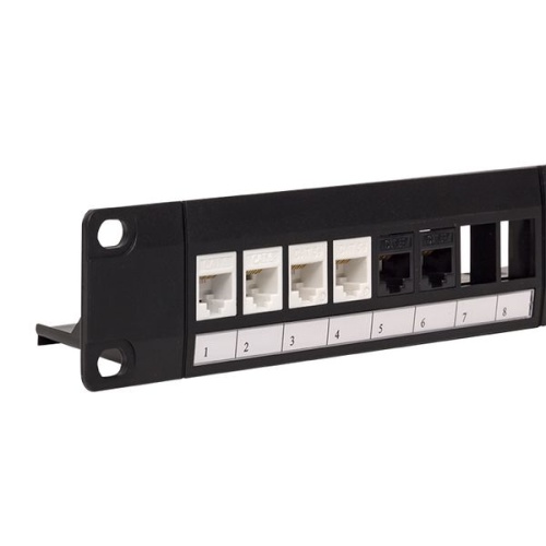 Патч-панель модульная TERACOM PRO 19 1U неэкранированная 24 порта с органайзером (пустая) | код TRP-MODP-UTP-1U24 | EKF фото 5 Патч-панель модульная TERACOM PRO 19 1U неэкранированная 24 порта с органайзером (пустая) | код TRP-MODP-UTP-1U24 | EKF фото 5