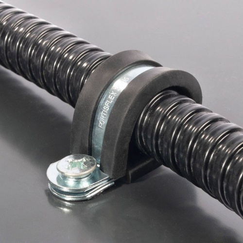 Скоба СМР 25/15 метал. черн. Fortisflex 103926 фото 2 Скоба СМР 25/15 метал. черн. Fortisflex 103926 фото 2