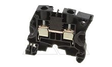 Клемма ZS10-BK/8 винтовой зажим, 57А, 1000В, черный | код 1SNK508066R0000 | Entrelec