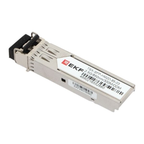 SFP модуль SFP-HM2D-85-20 2.5 2,5 Гбит двойное многомодовое оптоволокно 850нм дальность 300м TSX EKF | код TSX-SFP-HM2D-85-03 | EKF фото 5