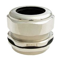 Кабельный ввод ZTM-ELECTRO MBA63-46, никелированная латунь | код 106369 | ZTM-ELECTRO