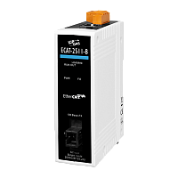 ECAT-2511-B CR EtherCAT Single-Strand Media Converter, TX 1550 nm, RX 1310 nm, SC (RoHS) | код 00-06115977 | ICP DAS