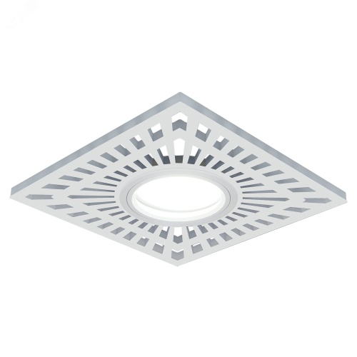 Светильник встраиваемый ДВО под лампу 3 Вт (max) 4000К IP20 d95х25 мм монт d60 мм Backlight Gauss | код BL128 | GAUSS