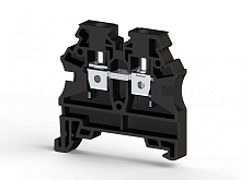 304 215, Клеммник на DIN-рейку 4мм.кв. (черный), AVK4 RD (RP) | код 0.0.0.3.04215RP | KLEMSAN
