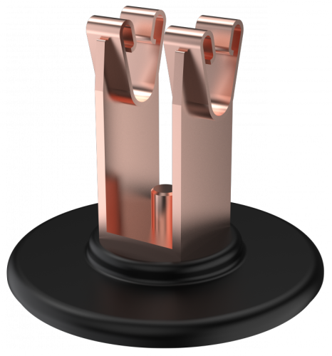 Дер. пров. кругл. 8-10мм для кровли осн. клей медь IEK | код ZDP85-50-6-18 | IEK