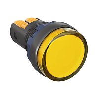 Сигнальный индикатор со встроенным диодом 220В, желтый | код M22L-F220YPP | DKC