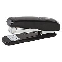 Степлер №24/6, 26/6 BRAUBERG Classic, до 20 листов, черный, 222546 | код 222546 | BRAUBERG