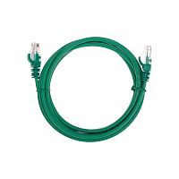 Патч-корд U/UTP, CAT 5e, RJ45-RJ45, 26AWG, LSZH, зеленый, 2м REXANT | код 02-0106-2 | REXANT