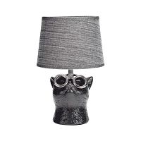 Светильник декоративный "Кот в очках" Е14 40Вт черн. Rexant 603-1034