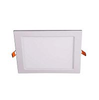 Светильник светодиодный ультратонкий встраив. PPL-S 12Вт 6500К IP40 WH 170мм квадрат | Код. 5008366A | JazzWay