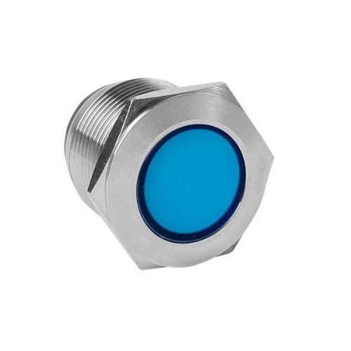 Лампа синяя сигнальная S-Pro67 19 мм 230В PROxima | код s-pro67-341 | EKF фото 2