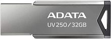 Флеш Диск A-Data 32GB UV250 AUV250-32G-RBK USB2.0 серебристый | код 1831276 | A-DATA