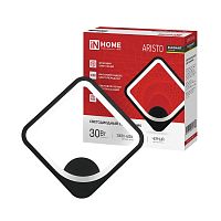 Светильник светодиодный ELEGANT ARISTO-BL 30Вт 3000-6500К 2400лм 230В STEP COLOR черн. IN HOME 4690612062303