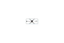 Коннектор "X"-образный для Дюралайта 2W 13мм | код KOC-DL-2W13-CX | КОСМОС