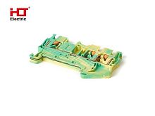 Зажим пружинный с нажимной кнопкой PT-4мм2 РЕN двойной 32A HLT | код 081-25-029 | HLT