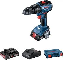 Дрель-шуруповерт Bosch GSB 18V-50 + L аккум. патрон:быстрозажимной (кейс в комплекте) (06019H5100) | код 2012838 | BOSCH