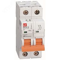 Автоматический выключатель BKN-b 2P C2A | код 061206448B | LSIS