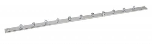 Cabeus CGB-1U-19 Медная шина заземления (покрытие никелем), 19 дюймов, в комплекте винты, шайбы | код 7113c | Cabeus