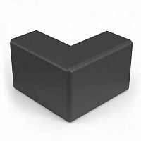 Внешний угол 25х25 черный (4 шт/комп) Промрукав | код PR08.12883 | ПРОМРУКАВ