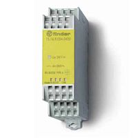 Модульное электромеханическое реле безопасности (реле с принудительным управлением контактами) SIL2, 4NO+2NC 6A, контакты AgNi+Au, катушка 120В AC, безвинтовые клеммы, ширина 22.5мм, степень защиты IP20 | код 7S1681205420PAS | FINDER
