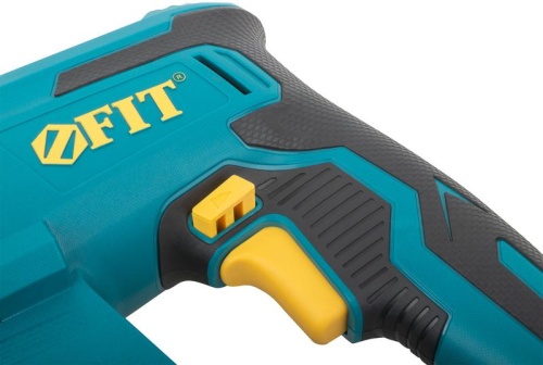 Перфоратор монтажный аккумуляторный 20 В, 0-1150 об/мин, 0-5200 уд/мин, 3 Дж, 2 режима, SDS-PLUS, бесщеточный, реверс, резиновая накладка, коробка | код 79910 | FIT фото 10