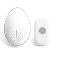 Звонок электрический дверной 230В (36 мелодий) бел. DB-103 FERON 51153