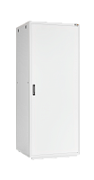 Шкаф напольный 19, 33U, металлическая дверь, Ш800хВ1665хГ800мм, в разобранном виде, серый | код TFR-338080-MMMM-GY | TLK