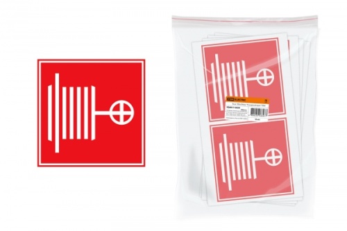 Знак 150х150мм Пожарный кран TDM | код SQ0817-0029 | TDM