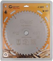 Диск пильный по дереву с тефлоновым покрытием 48Т, Profi plus, 300x2,0/3,0x32/30/25,4/20 мм | код 75-30048Т | FIT