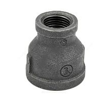Муфта чугунная переходная Ду32х25 (1 1/4'х1') ВВ | код 127-3598 | Fittex PLUS