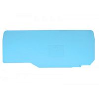 Разделительная пластина, для клемм WKFN 16 D1/2..., цвет: синий | код 07.313.1555.6 | Wieland