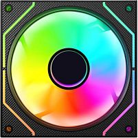 Вентилятор для корпуса GMNG GG-CF120ARGB5-PWMBK ARGB 120х120x25 черный 4-pin 25дБ Ret | код 2011189 | GMNG