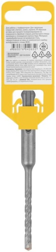 Бур по бетону SDS PLUS профи W-образная вставка двойная спираль 5х110мм FIT 32802 фото 4 Бур по бетону SDS PLUS профи W-образная вставка двойная спираль 5х110мм FIT 32802 фото 4