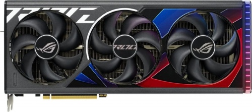Видеокарта Asus PCI-E 4.0 ROG-STRIX-RTX4090-24G-GAMING NVIDIA GeForce RTX 4090 24Gb 384bit GDDR6X 2520/21000 HDMIx2 DPx3 HDCP Ret | код 1908698 | Asus
